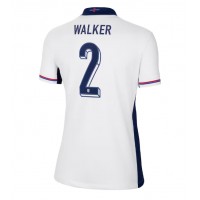 Billiga England Kyle Walker #2 Hemma fotbollskläder Dam EM 2024 Kortärmad